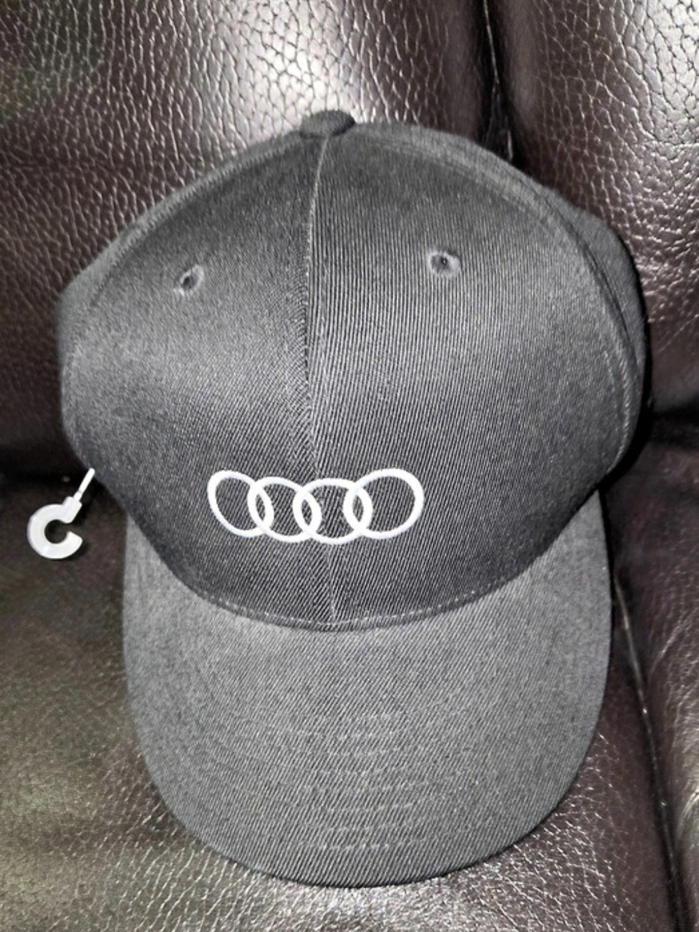 New Audi Black Four Rings Logo Baseball Cap